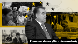 Муқоваи гузориши Freedom House ё "Хонаи Озодӣ"