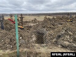 Кладбище, где хоронят наемников "ЧВК Вагнера"