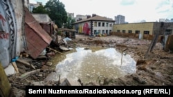 Ракетный обстрел жилого дома, Киев, 26 июня 2022 года. Архивное фото