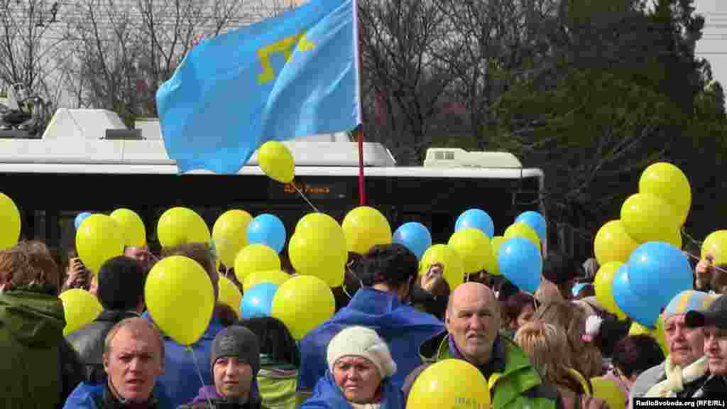 Сімферополь, 9 березня 2014 року