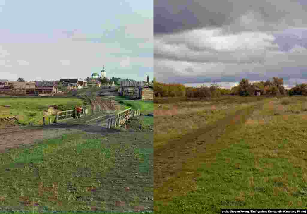 Деревня Дрянново. 1912/2015.