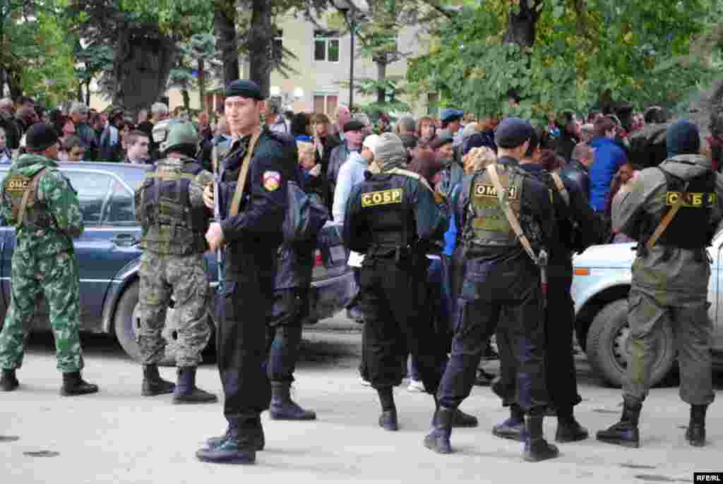 Попытка захвата ЦИК в Цхинвали