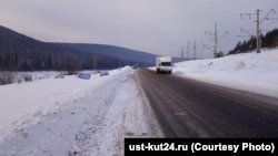 Трасса Вилюй в Приангарье