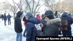 Акция в Новосибирске