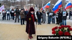 Митинг в память о Немцове в Ростове-на-Дону