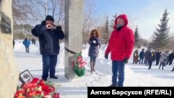 Акция памяти Бориса Немцова в Новосибирске