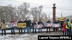 Красноярские автовладельцы потребовали снижения цен на топливо, 26 октября 2014