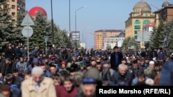 Митинг в Магасе, Ингушетия, март 2019