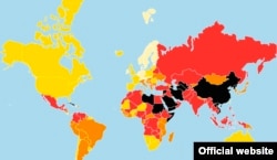 Индекс свободы прессы от "Репортеров без границ"