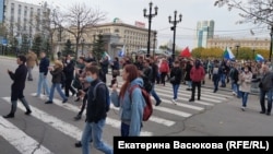 Жители Хабаровска 11 октября идут на митинг