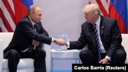 Владимир Путин и Дональд Трамп