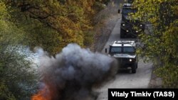 Полигон Минобороны в Молькине используется и для подготовки наёмников из частной военной компании 