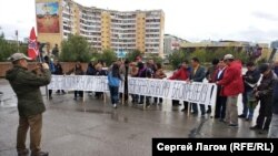 Митинг против тарифов в Якутске