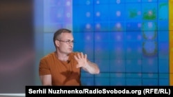 Сергій Гармаш – у студії Радіо Свобода під час Суботнього інтерв’ю