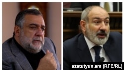 Hazırda Bakıda həbsxanada olan Ruben Vardanyan və Ermənistan baş naziri Nikol Paşinyan