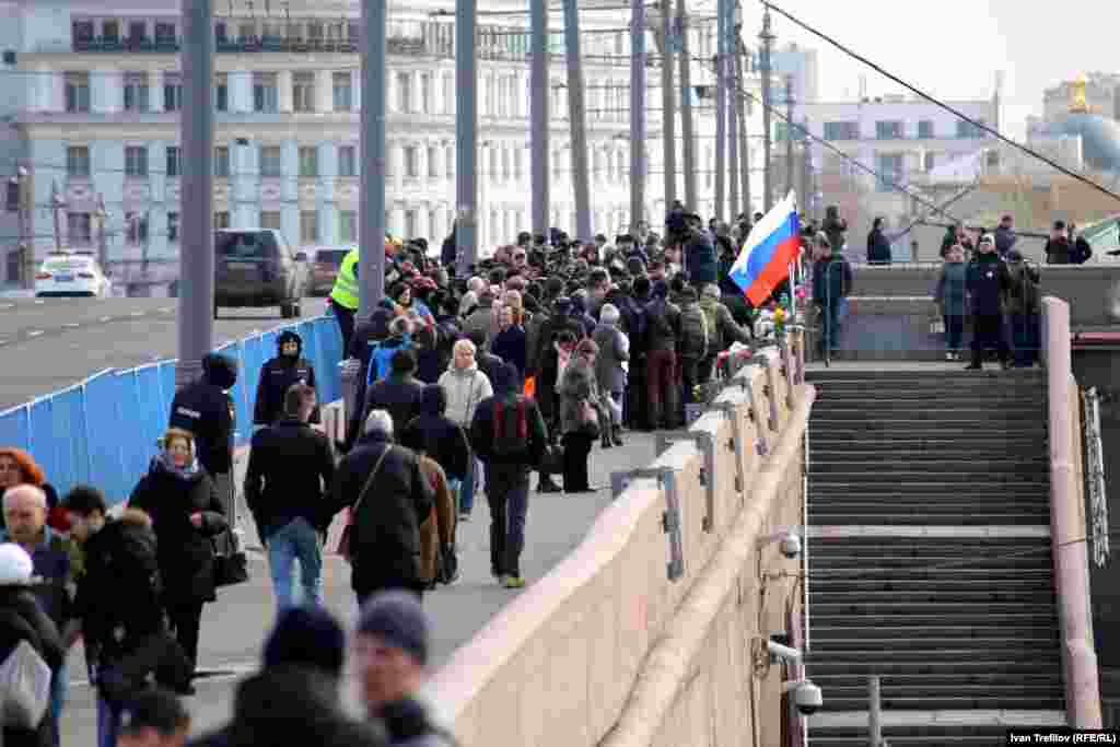 Большой Москворецкий мост, место убийства Бориса Немцова