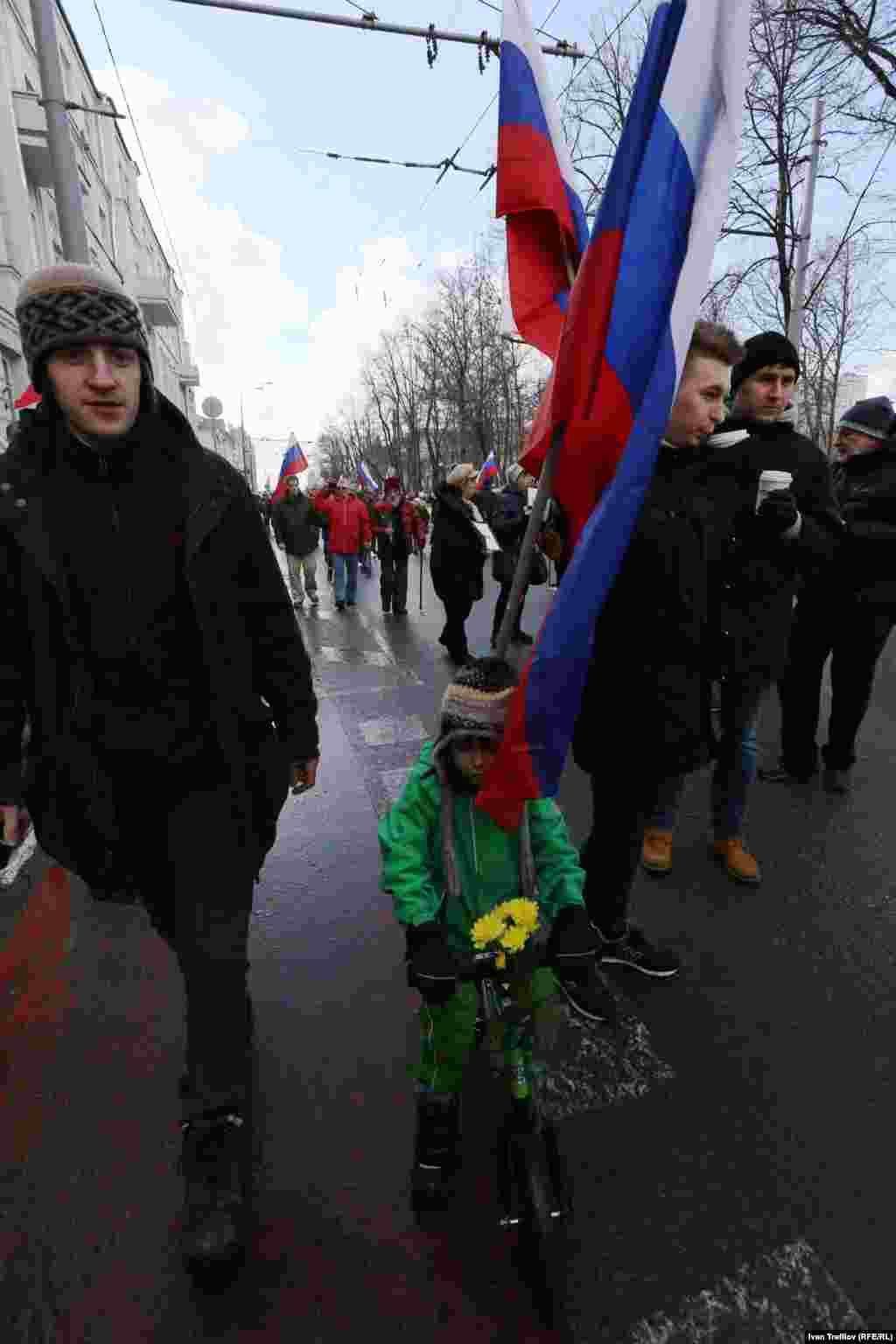 Марш памяти Бориса Немцова в Москве