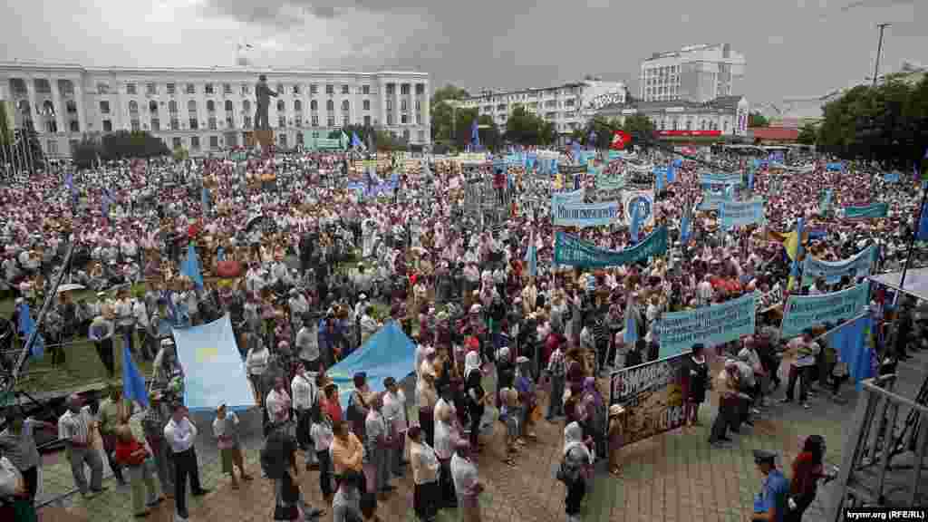 18 травня 2013 року &ndash; останній масовий мітинг в пам&#39;ять про жертв депортації кримських татар. Після анексії зібрання на півострові &ndash; під забороною